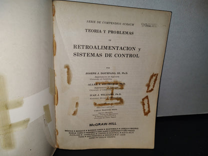 92- Serie Schaum. Retroalimentación Y Sistemas De Control - Distefano Iii Stubberud Y Williams