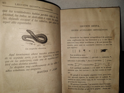63- Antiguo Libro De Lecturas. El Lector Moderno De Appleton. Libro No. 2 - Juan García Purón - 1907