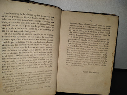 60- Carmen (Memorias De Un Corazón) - Pedro Castera - 1887 - Firmado