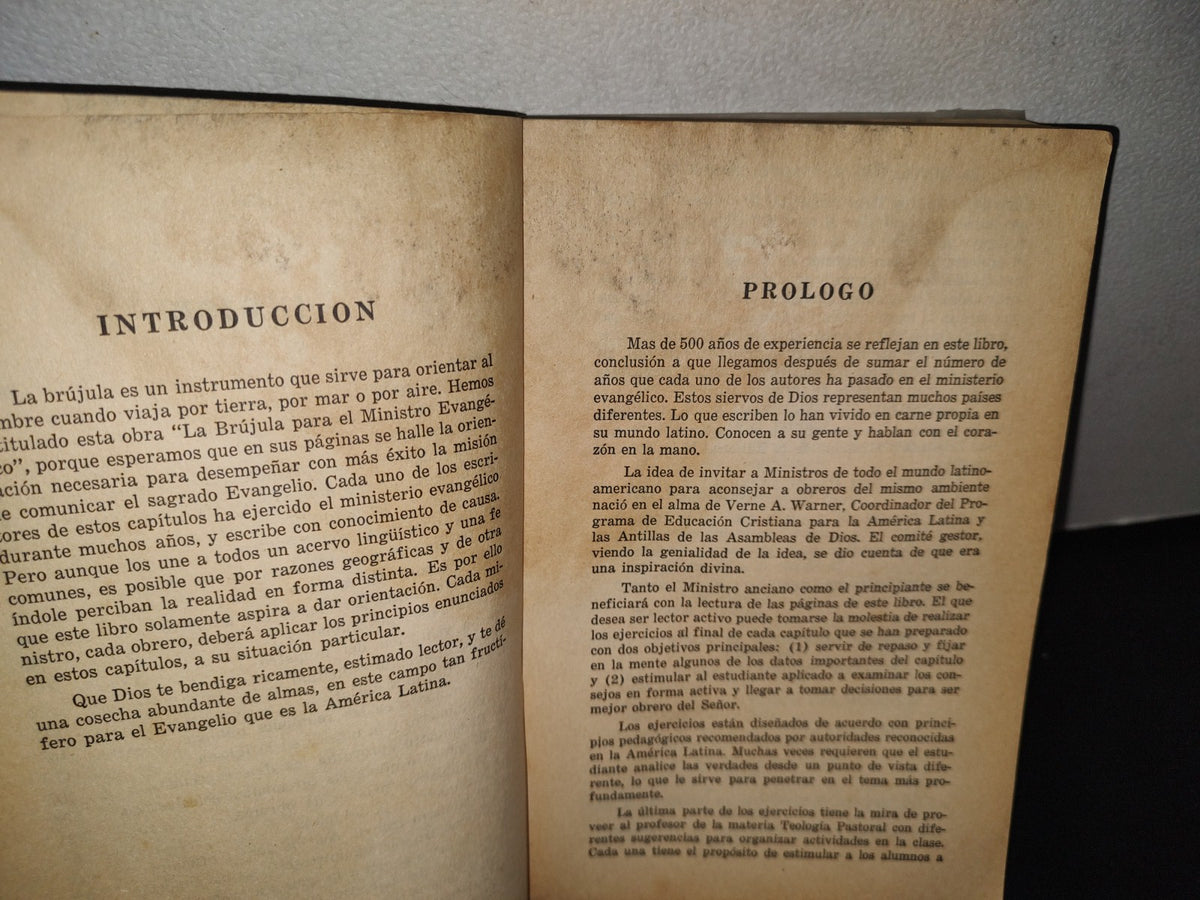 172- La Brújula Para El Ministro Evangélico - Editorial Vida - 1988