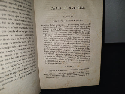 68- ¡Ayúdate! (Self-Help) El Caracter, La Conducta Y La Perseverancia - Samuel Smiles - 1889