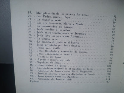 34- La Vida De Jesús - Editorial Apis Rosario - 1958
