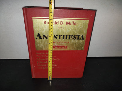 179- Anesthesia. Fifth Edition. Volume 1 And 2 - Ronald D. Miller - 1981
