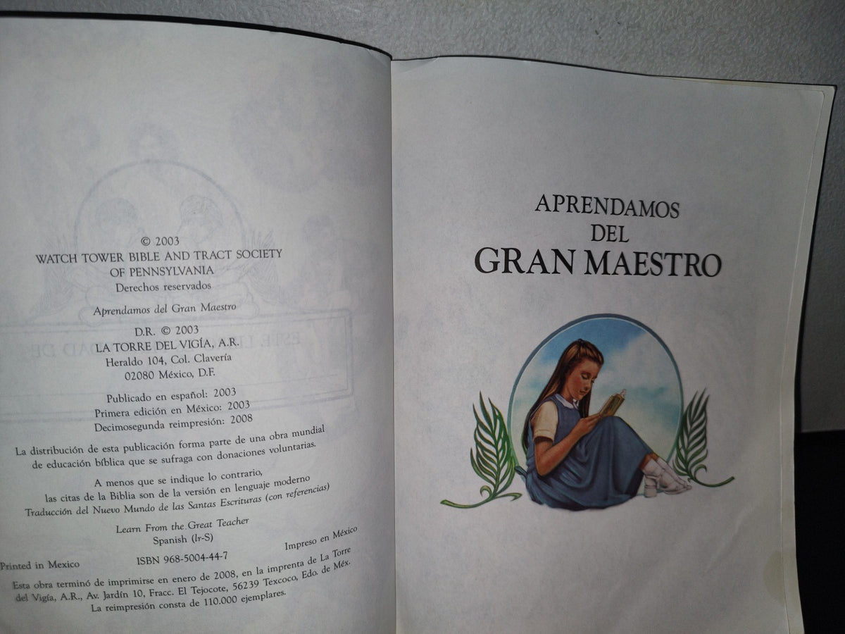 90- Watchtower. Aprendamos Del Gran Maestro - 2003