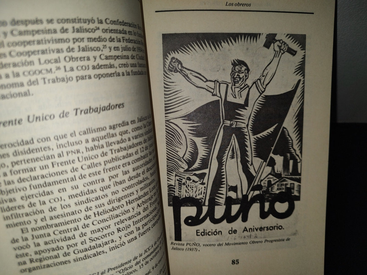 145- Jalisco Desde La Revolución V. Movimientos Sociales 1929-1940 - Laura Patricia Romero (Coord.)- Primera Edición 1988