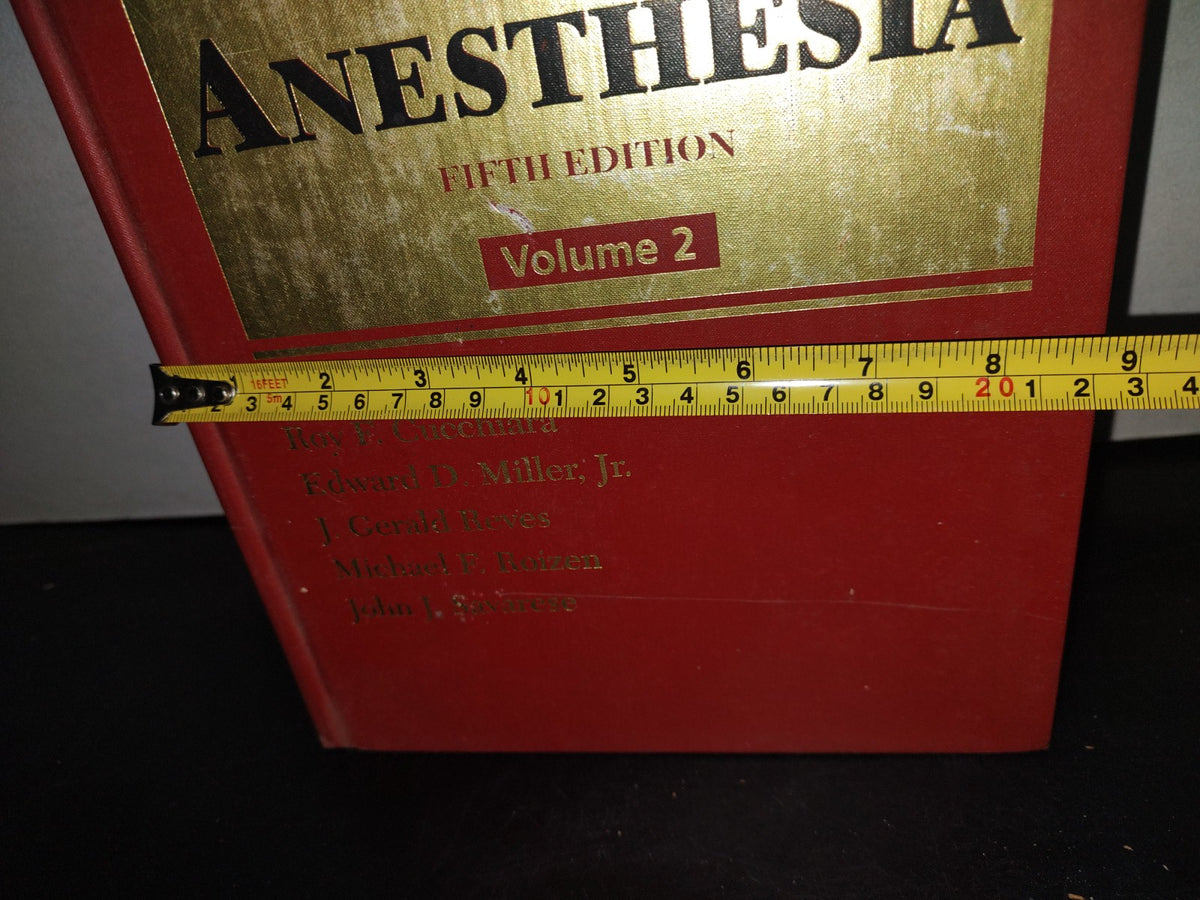 179- Anesthesia. Fifth Edition. Volume 1 And 2 - Ronald D. Miller - 1981