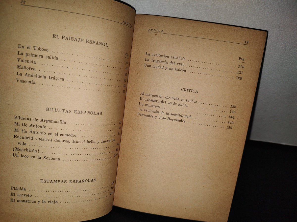 57- Visión De España - Azorín - Colección Austral, 1941