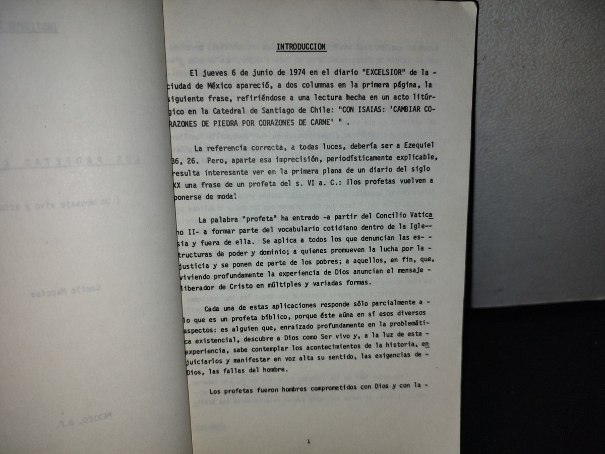 151- Los Profetas De Israel (Un Mensaje Vivo Y Actual) - Camilo Maccise - 70'S - 80'S