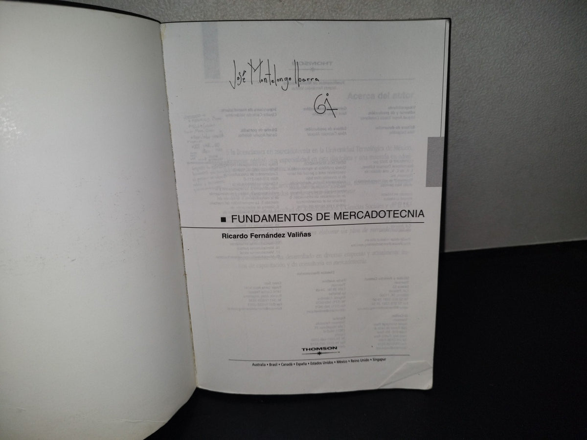 202- Fundamentos De Mercadotecnia - Ricardo Fernández Valiñas