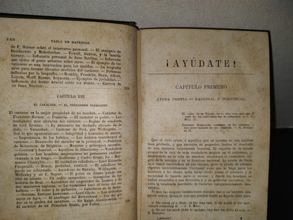 68- ¡Ayúdate! (Self-Help) El Caracter, La Conducta Y La Perseverancia - Samuel Smiles - 1889
