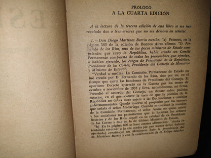57- España. Ensayo De Historia Contemporánea -Salvador De Madriaga - 1950