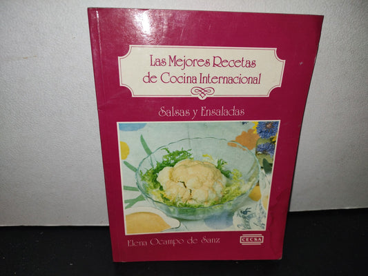 58- Las Mejores Recetas De Cocina Internacional. Salsas Y Ensaladas - Elena Ocampo De Sanz