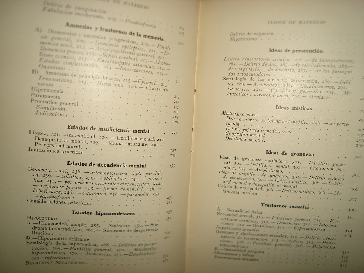 167- Práctica Semiológica De Las Enfermedades Mentales - Editorial Modesto Usón, 1938
