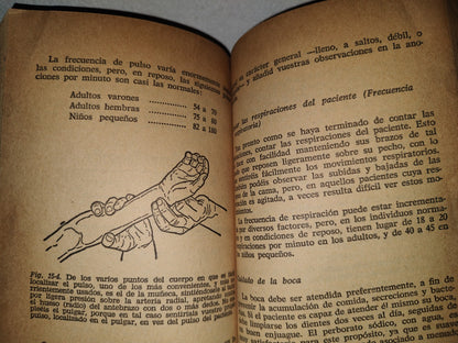 124- Guía Médica De Urgencia - Jonn Henderson - Bruguera Libro Práctico - 1970