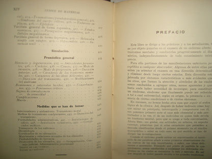 167- Práctica Semiológica De Las Enfermedades Mentales - Editorial Modesto Usón, 1938