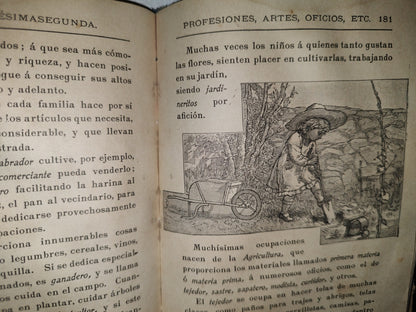 63- Antiguo Libro De Lecturas. El Lector Moderno De Appleton. Libro No. 2 - Juan García Purón - 1907