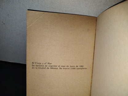 85- El Viejo Y El Mar - Ernest Hemingway - Ediciones Quinto Sol, S. A. - 1984