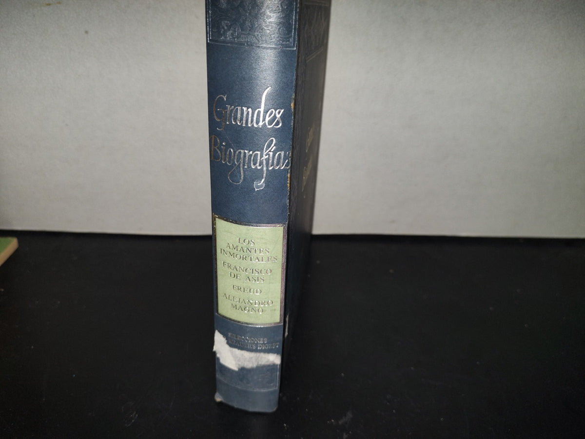 196- Selecciones Del Reader'S Digest. Grandes Biografías. San Francisco De Asis, Sigmund Freud, Los Amantes Inmortales, Alejandro Magno, 1971
