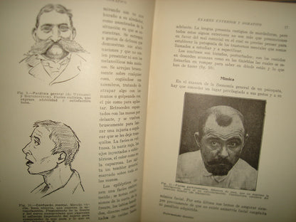 167- Práctica Semiológica De Las Enfermedades Mentales - Editorial Modesto Usón, 1938