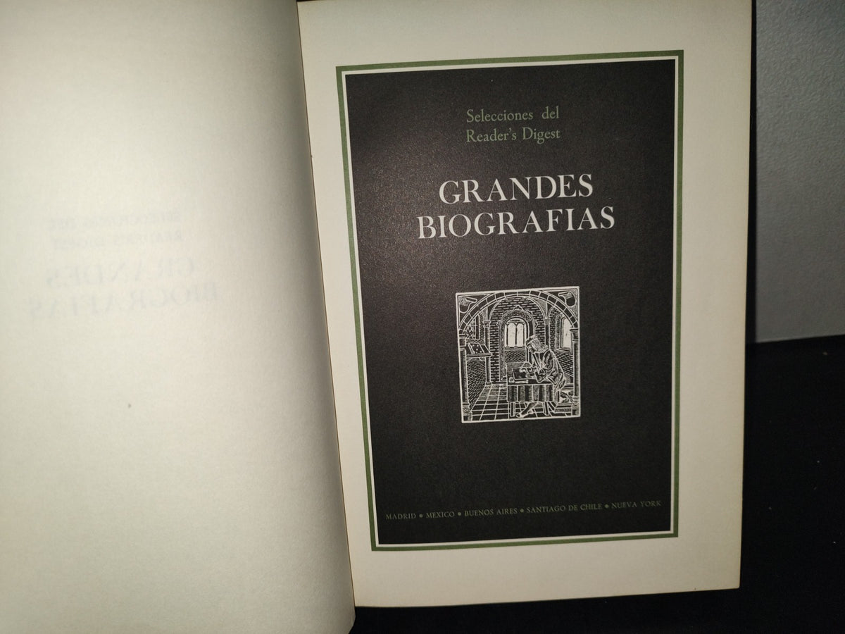 196- Selecciones Del Reader'S Digest. Grandes Biografías. San Francisco De Asis, Sigmund Freud, Los Amantes Inmortales, Alejandro Magno, 1971