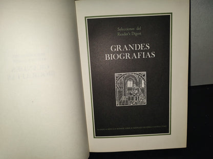196- Selecciones Del Reader'S Digest. Grandes Biografías. San Francisco De Asis, Sigmund Freud, Los Amantes Inmortales, Alejandro Magno, 1971