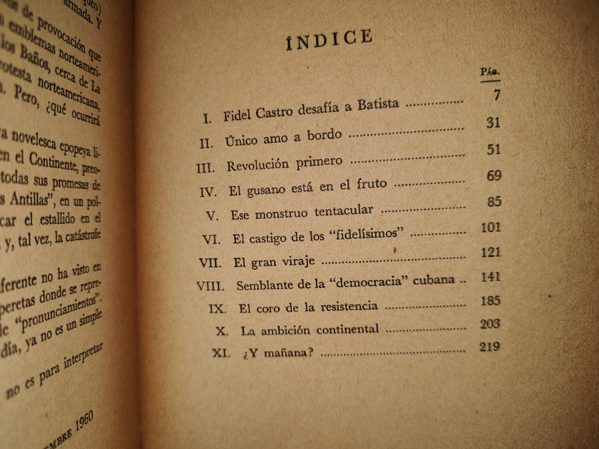57- El ”Infidel” Castro. El Polvorín Cubano - Yves Guilbert - 1961