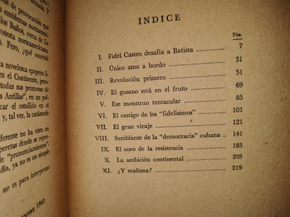 57- El ”Infidel” Castro. El Polvorín Cubano - Yves Guilbert - 1961