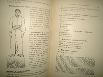 167- Práctica Semiológica De Las Enfermedades Mentales - Editorial Modesto Usón, 1938