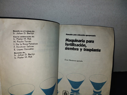 96- Maquinaria Para Fertilización, Siembra Y Trasplante - Manuales Para Educación Agropecuria