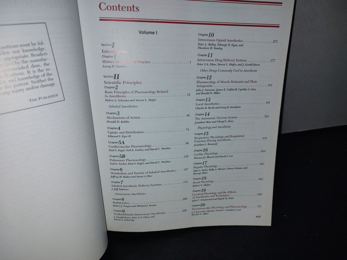 179- Anesthesia. Fifth Edition. Volume 1 And 2 - Ronald D. Miller - 1981