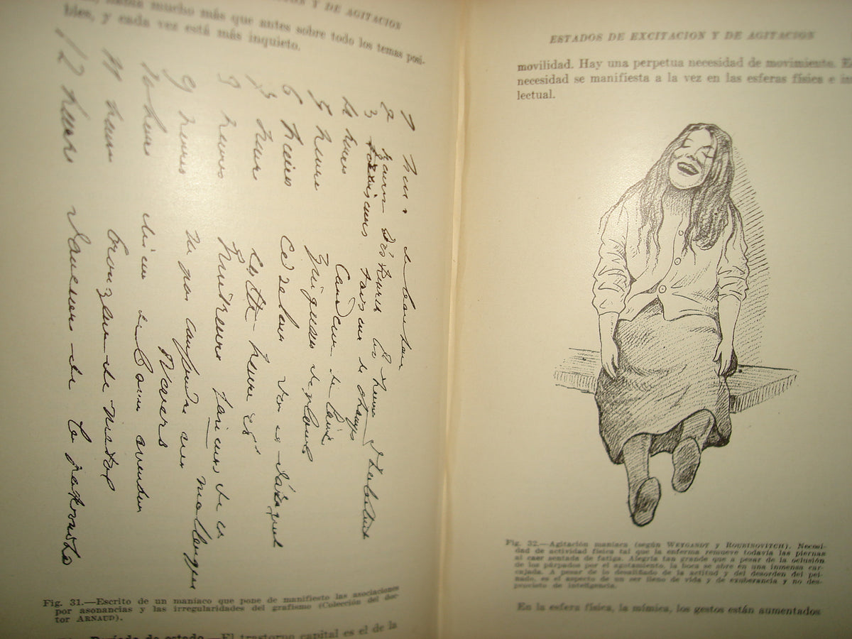 167- Práctica Semiológica De Las Enfermedades Mentales - Editorial Modesto Usón, 1938