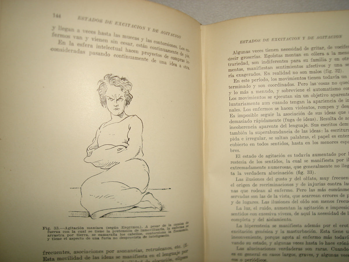 167- Práctica Semiológica De Las Enfermedades Mentales - Editorial Modesto Usón, 1938