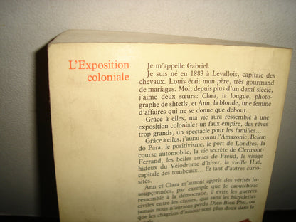 38- Francés. L'Exposition Coloniale - Erik Orsenna