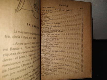 92- Aprende. Libro Primero De Lectura - Amparo Rubio De Contreras. Ediciones ”El Estudiante” - 50'S