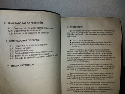 96- Maquinaria Para Fertilización, Siembra Y Trasplante - Manuales Para Educación Agropecuria