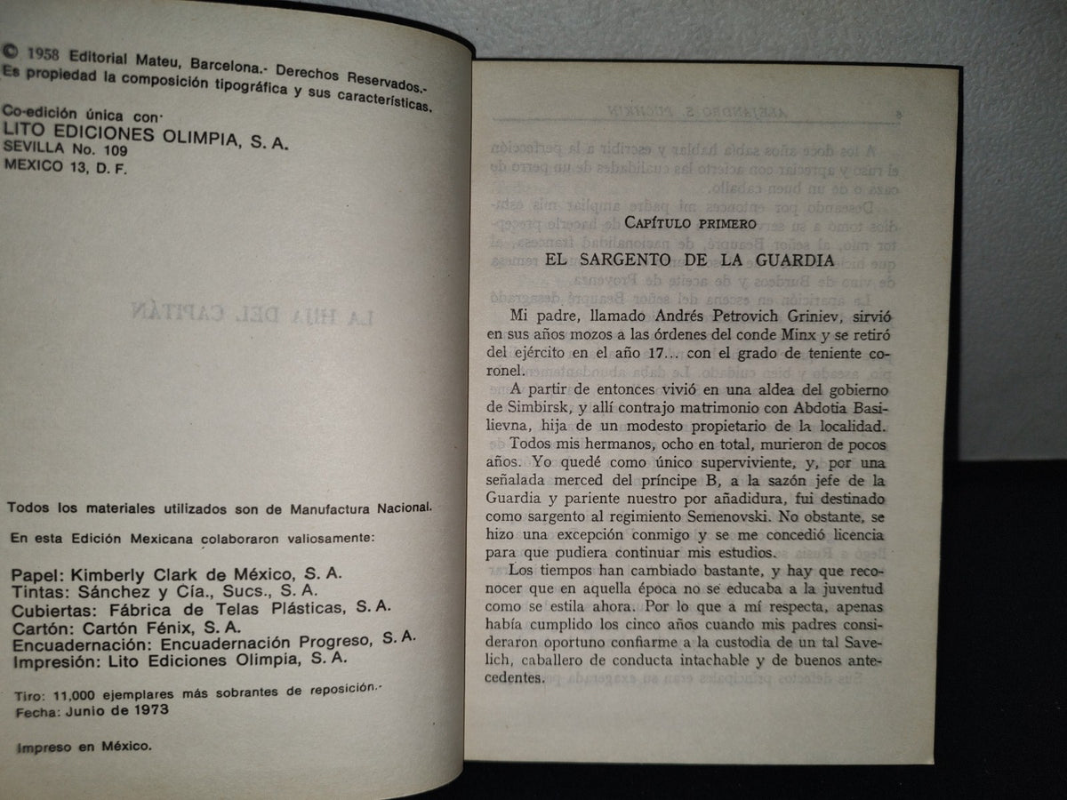 68- Alejandro S. Puchkin. La Hija Del Capitán