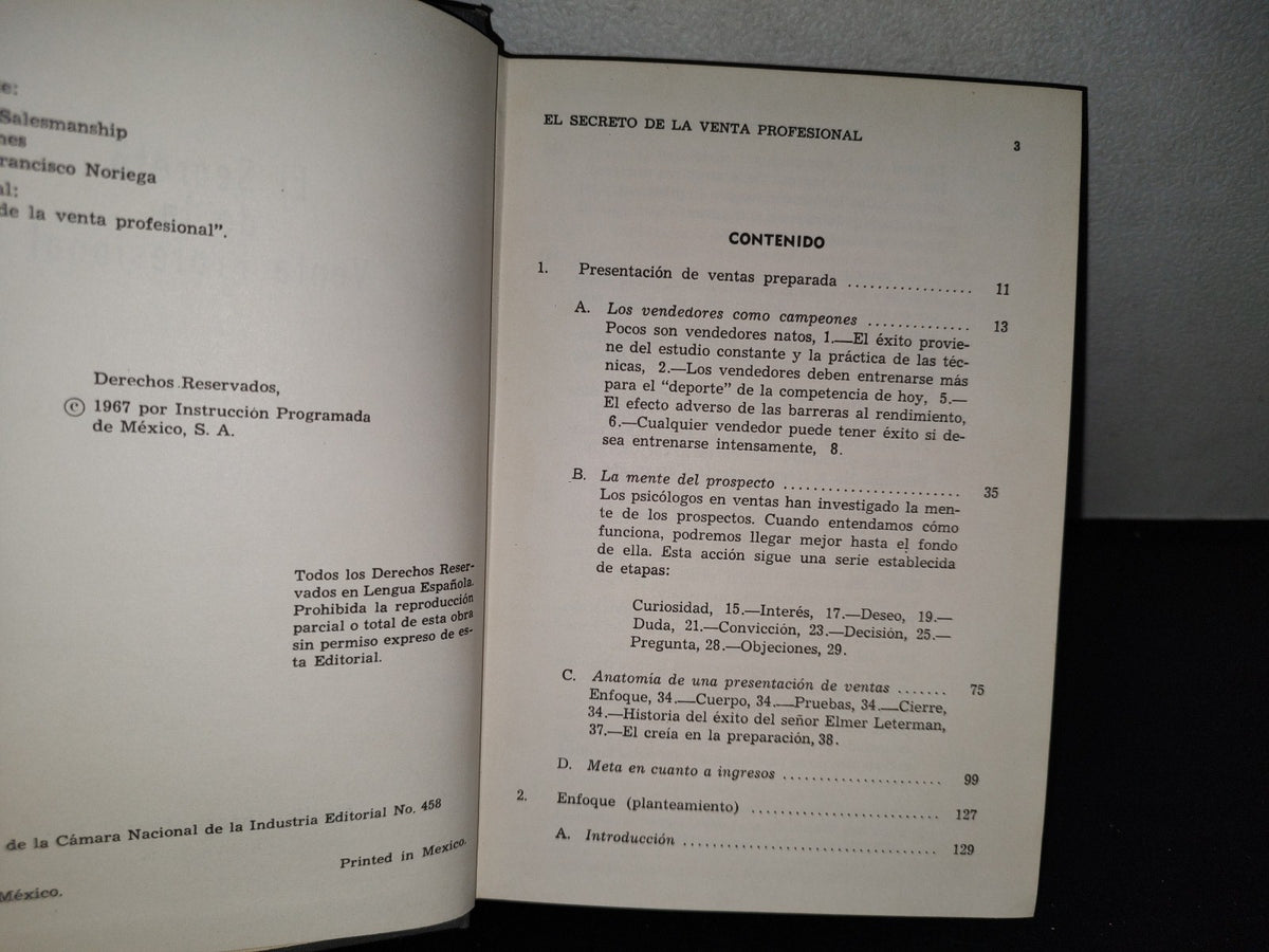 66- El Secreto De La Venta Profesional - Grolier - 1967