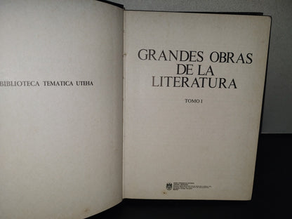 209- Biblioteca Temática Uteha. Grandes Obras De La Literatura -1980