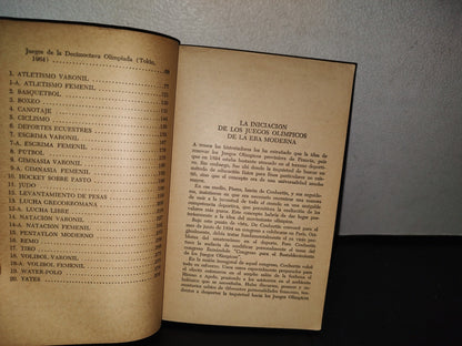 89- Breve Historia De Los Juegos Olímpicos - Carlos F. Ramírez - 1966