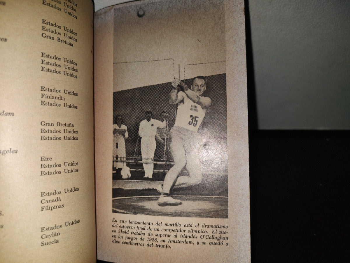89- Breve Historia De Los Juegos Olímpicos - Carlos F. Ramírez - 1966