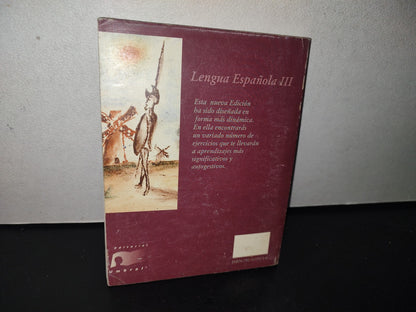 83- Lengua Española Iii - Comparán Rizo, Bañuelos Anaya, Arriaga González, Bañuelos Valera