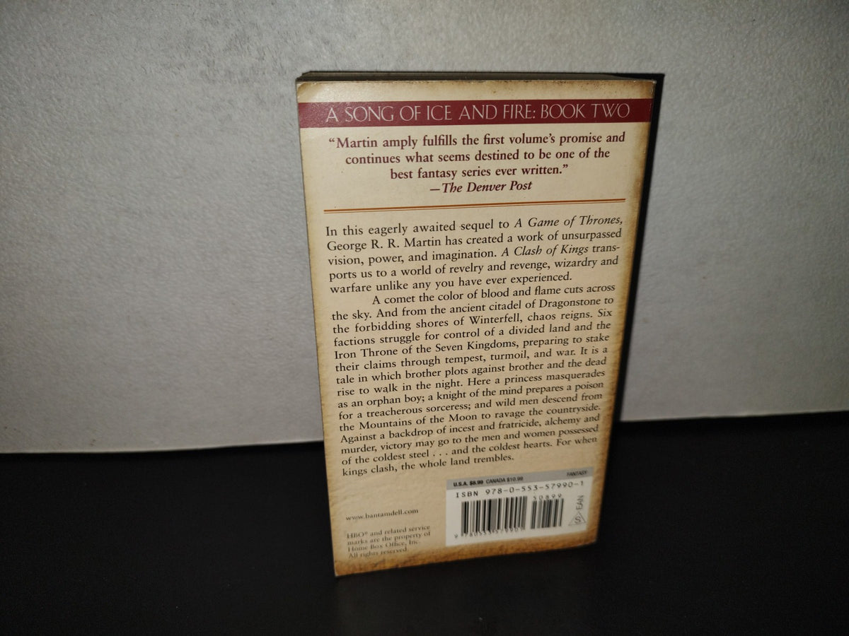 202- A Clash Of Kings. Book Two Of A Song Of Ice And Fire - George R. R. Martin - 2011