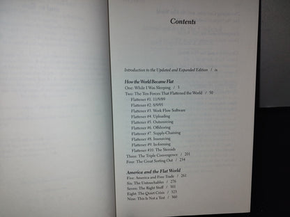 114- The World Is Flat. A Brief History Of The Twenty-First Century. Thomas Friedman. 1St. Ed. 2006