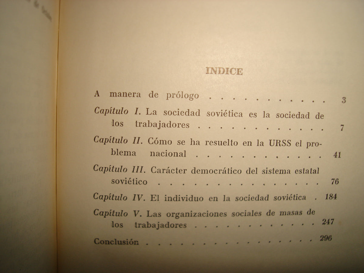 18- La Democracia Socialista Soviética - B. Bayanov, Y. Umanski, M. Shafir - 70'S