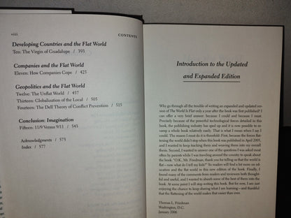 114- The World Is Flat. A Brief History Of The Twenty-First Century. Thomas Friedman. 1St. Ed. 2006