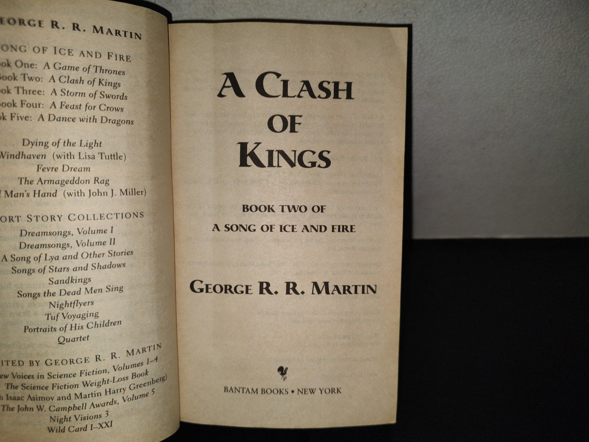 202- A Clash Of Kings. Book Two Of A Song Of Ice And Fire - George R. R. Martin - 2011