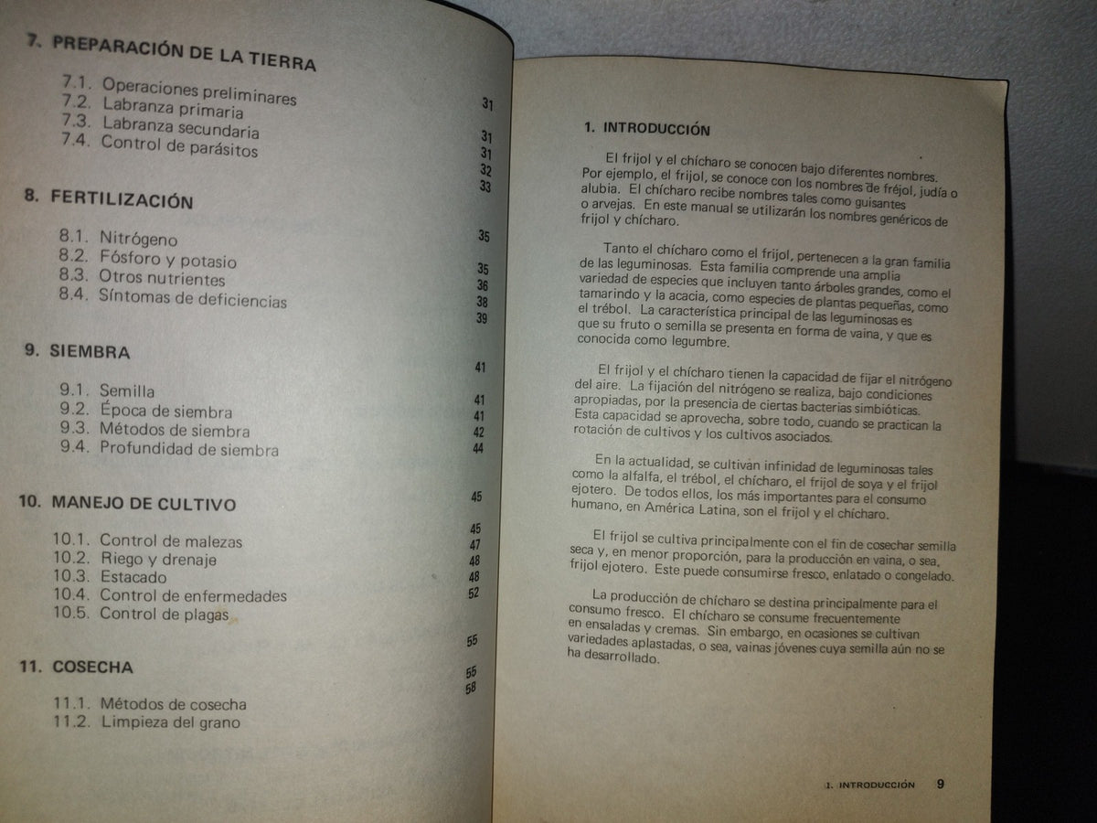 96- Frijol Y Chícharo - Manuales Para Educación Agropecuaria - Trillas