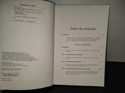 201- El Binomio Demostración- Explicación - Jorge A. Serrano. Editorial Trillas. Primera Edición, Julio 1991