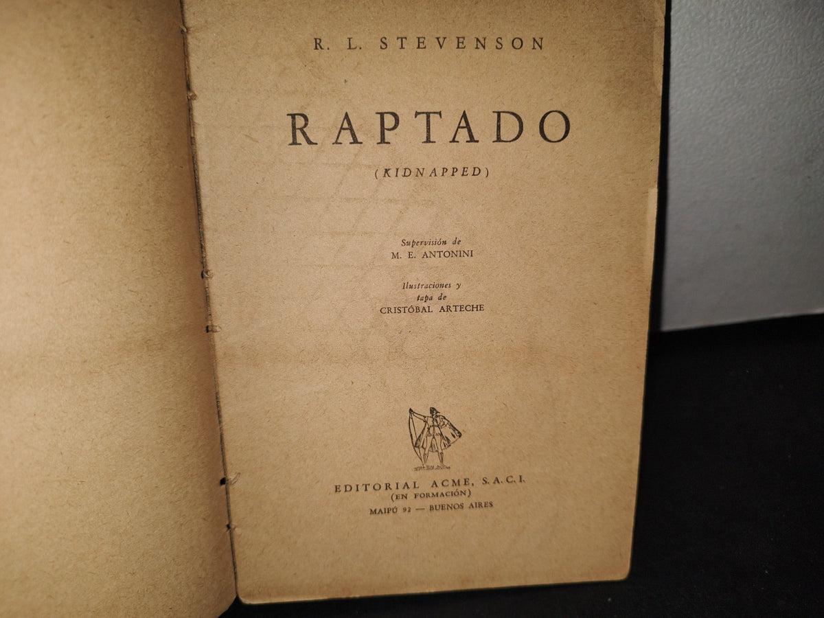 74- Raptado - R. L. Stevenson - 1955