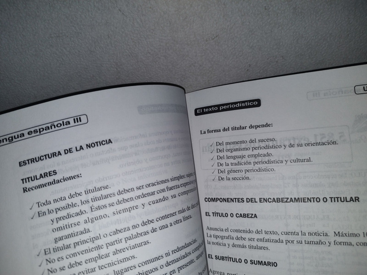 83- Lengua Española Iii - Comparán Rizo, Bañuelos Anaya, Arriaga González, Bañuelos Valera